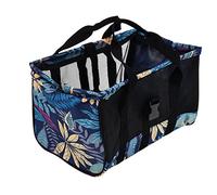 Cocoarm Sac à Outils de Jardin Multifonctionnel, Sac de Rangement Fourre-Tout de Jardin Oxford 600D 32 X 20 X 20 Cm, Poches en Filet, Fermeture à Boucle, Support Lavable pour Le Jardinage Intérieur