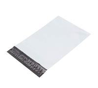Cocoarm Sacs de Courrier, Sacs d'expédition en Polyéthylène 100 Pièces 25 X 39 Cm, Enveloppes Postales Imperméables Auto-scellantes, Emballage de Courrier Léger Résistant à la Déchirure et à la
