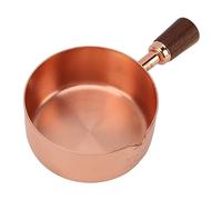 Cocoarm Saucière de Cuisson, Saucière en Acier Inoxydable 304 avec Poignée, Intérieur mesuré, Bec Verseur en Bec de Faucon, Mini Casserole Empilable pour la Cuisine, Banquet, Pique-nique (125 ml)