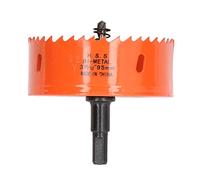Cocoarm Scie-cloche Bimétallique HSS avec Arbre Robuste, Profondeur de Coupe de 32 Mm, Dents d'éjection de Copeaux pour Bois, PVC, Métal Souple, Plastique pour les Installateurs de Bricolage