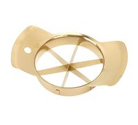 Cocoarm Séparateur de Fruits en Acier Inoxydable 304, 9,5 X 8,1 X 15,7 Cm, les Pommes, les Oranges, les Poires en Quartiers, Facile à Nettoyer pour la Préparation Quotidienne des Fruits de la (GOLD)