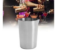 Cocoarm Shaker à Cocktail en Acier Inoxydable 304, Verre à Mélange à Cocktail à Bec Verseur en Forme de Bec D’, Pichet de Mélange pour Cocktails, Compatible Lave-vaisselle, Verre à