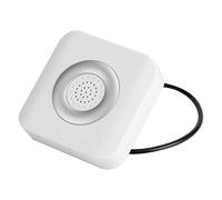 Cocoarm Sonnette de Porte Filaire, Sonnette électronique ABS 12 V DC avec Son Ding Dong, Faible Courant 20 MA, Support Mural 3,39 X 3,39 X 0,98 Pouces pour Contrôle d'accès au Bureau à Domicile