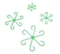 Cocoarm Supports de Tige de Plantes Clips de Support de Vigne en Plastique Ensemble de 4 en 4 Tailles Support de Tige de Plante étanche Réutilisable pour Plantes Grimpantes dans Les Pots de Balcon