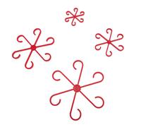 Cocoarm Supports de Tige de Plantes Clips de Support de Vigne en Plastique Ensemble de 4 en 4 Tailles Support de Tige de Plante étanche Réutilisable pour Plantes Grimpantes dans Les Pots de Balcon