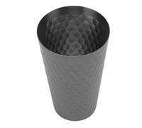 Cocoarm Tasse à Boire, Tasse Mule de Moscou Martelée en Acier Inoxydable 304, Gobelet à Bière en Argent, Facile à Nettoyer, Look Vintage, pour Bar, Maison, Cocktail, café, thé (Plaqué noir)