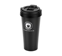 Cocoarm Tasse à café Isolée 17oz en Acier Inoxydable étanche | Tasse Thermique SUS304, Gobelet de Voyage à café glacé Réutilisable pour la Maison, le Bureau, les Activités de Plein Air,