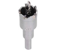 Cocoarm TCT Scie-cloche en Carbure cémenté pour Métal et Bois, Coupe Lisse et Précise pour Acier Inoxydable, Alliage d'aluminium, Moulage FRP pour les Utilisateurs de Perceuse à Colonne (25mm)