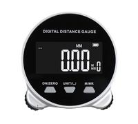 Cocoarm TéléMètre à écran LCD Règle à Rouleau Numérique en Acier Inoxydable 0 à 199,999 M Jauge de Distance électronique Rechargeable avec Rétroéclairage et 5 Unités pour Atelier de Bureau à Domicile