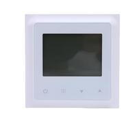 Cocoarm Thermostat Numérique, Thermostat Intelligent WiFi avec Contrôle Tactile ABS, Contrôleur de Température Programmable avec écran rétroéclairé Blanc, Contrôle à Distance par Application pour la