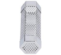 Cocoarm Tube de Fumeur en Acier Inoxydable 304 Générateur de Fumée pour Barbecue 6,1 X 2,0 Pouces Tuyau de Fumée Hexagonal pour Fumer à Chaud et à Froid jusqu'à 446 ℉ Grills Fumoirs pour Viande,