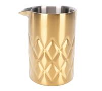 Cocoarm Verre à Mélange à Cocktail 540 Ml, Pichet à Double Paroi en Acier | Articles de Bar en Acier Inoxydable pour Barmans, Base épaisse Stable pour Remuer, Construction Durable Antirouille, Bec