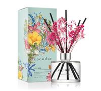 COCODOR Diffuseur à roseaux de Fleurs Conservées/Belle Pivoine (Lovely Peony) / 200ml / Parfum Ambiance, Diffuseur Parfum Maison, Cadeau pour Femmes, Cadeau Fête des Mères