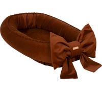 Cocon avec nœud pour nouveau-né Cocon avec nœud pour nouveau-né (couleur : marron)