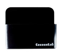 Cocoon Lab Porte Marqueurs Magnétique Pour Tableau Blanc Brosse Effaceur Tampon Aimanté Éponge Feutre Nettoyer Tableau Aimants Puissants Aimant Rond Original (Noir - Boite seule)