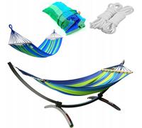 Cocoon Travel Double Set Hamac Blue 285 x 190 cm Blue 285 x 190 cm