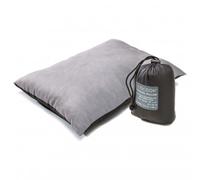 Cocoon - Travel Pillow Nylon - Coussin - Large - 33 x 43 cm - charcoal / smoke grey