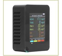 Cocosity Détecteur Qualité de l' CO2 TVOC HCHO avec Écran LCD Portable et Alarme