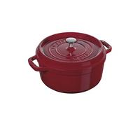 Staub La Cocotte Cocotte 26 cm, Rond(e), Bordeaux, Fonte