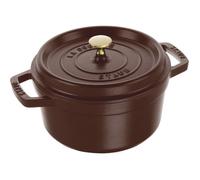 STAUB Cocotte en fonte émaillée Ronde Chocolat D26 cm 5.25 L