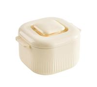 Cocotte à riz pour micro-ondes | Casserole de 1700 ml pour aliments | Bol de service et vapeur - Pour cuisine, maison, fête, micro-ondes, restaurant, pâtes et pâtes