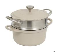 Cocotte Aluro aluminium beige D24cm - 5five