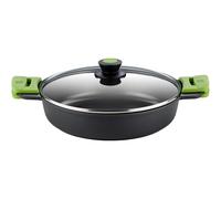 Cocotte basse BRA Prior avec couvercle en fonte d'aluminium 24 cm