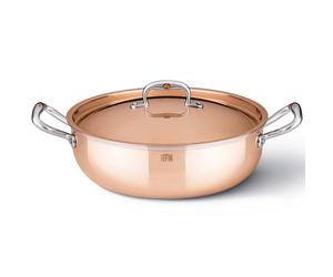Cocotte basse CON CLASSE 28 cm, cuivre, Ruffoni