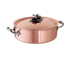 Cocotte basse OPUS CUPRA 26 cm, cuivre, Ruffoni
