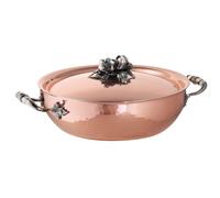 Cocotte basse OPUS CUPRA 28 cm, cuivre, Ruffoni