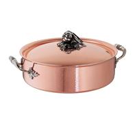 Cocotte basse OPUS CUPRA 30 cm, cuivre, Ruffoni