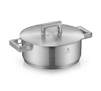 Cocotte basse ULTIMATE COOL 24 cm, 4,1 l, argent, acier inoxidable, WMF