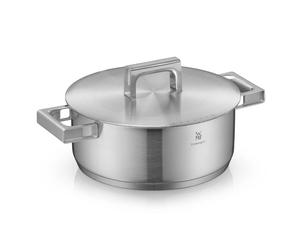 Cocotte basse ULTIMATE COOL 24 cm, 4,1 l, argent, acier inoxidable, WMF