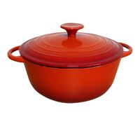 Cocotte Baumalu Fonte Emaillee Et Couvercle 3l 24 C