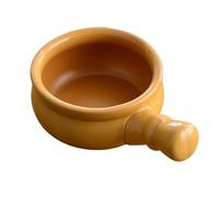 Cocotte Casseroles en céramique for marmite antiadhésive, casserole à lait, maison et cuisine, Mini Casserole, ustensiles de(Yellow)