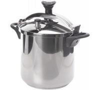 Cocotte minute - LACOR - Classique - 10 L - Inox - Tous feux compatibles