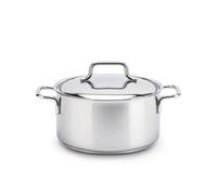 Cocotte Demeyere avec couvercle, 20 cm | ronde | acier inoxydable 18/10