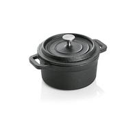 Cocotte en Acier Inoxydable noir H 65 mm Diamètre 100 mm 1