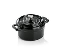 Cocotte en Acier Inoxydable noir H 65 mm Diamètre 100 mm 2