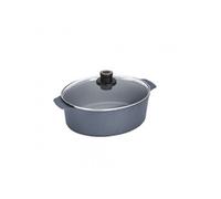 Cocotte en fonte 31x26 cm Diamond lite - - Gris - Fonte