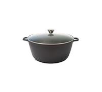 Cocotte en fonte 32cm 10l noir - Baumalu - 384942 -