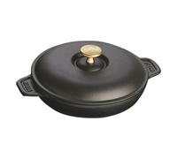 Cocotte en fonte avec couvercle noir Ø 20 cm Staub