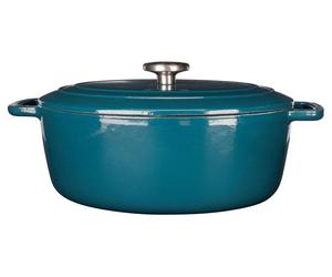 Cocotte en fonte Cosy & Trendy - Faitout ovale - Fontestic - 31 x 24 cm