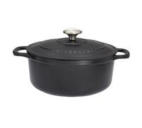 Cocotte en fonte émaillée 28cm noir - PUC472801 - CHASSEUR