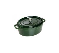 Cocotte en fonte émaillée ovale Staub basilic - 1103185 - Fonte - Ovale - 31 cm - Basilic