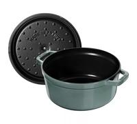 Cocotte en fonte Emaillée Ronde Staub EUCALYPTUS D28 cm 6.70L