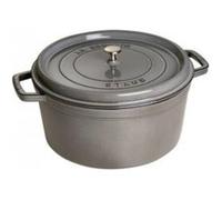 STAUB Cocotte ronde La Cocotte Staub fonte 2.2 L Gris graphite