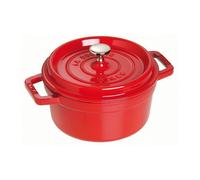 Cocotte en fonte Emaillée Ronde Staub ROUGE CERISE D22 cm 2.6L