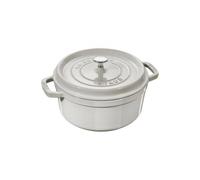Cocotte en fonte Emaillée Ronde Staub Truffe D 28 cm 6.70L