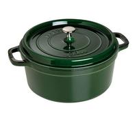 Cocotte en fonte émaillée - STAUB - 1101085 - Ronde - 10 cm - Basilic